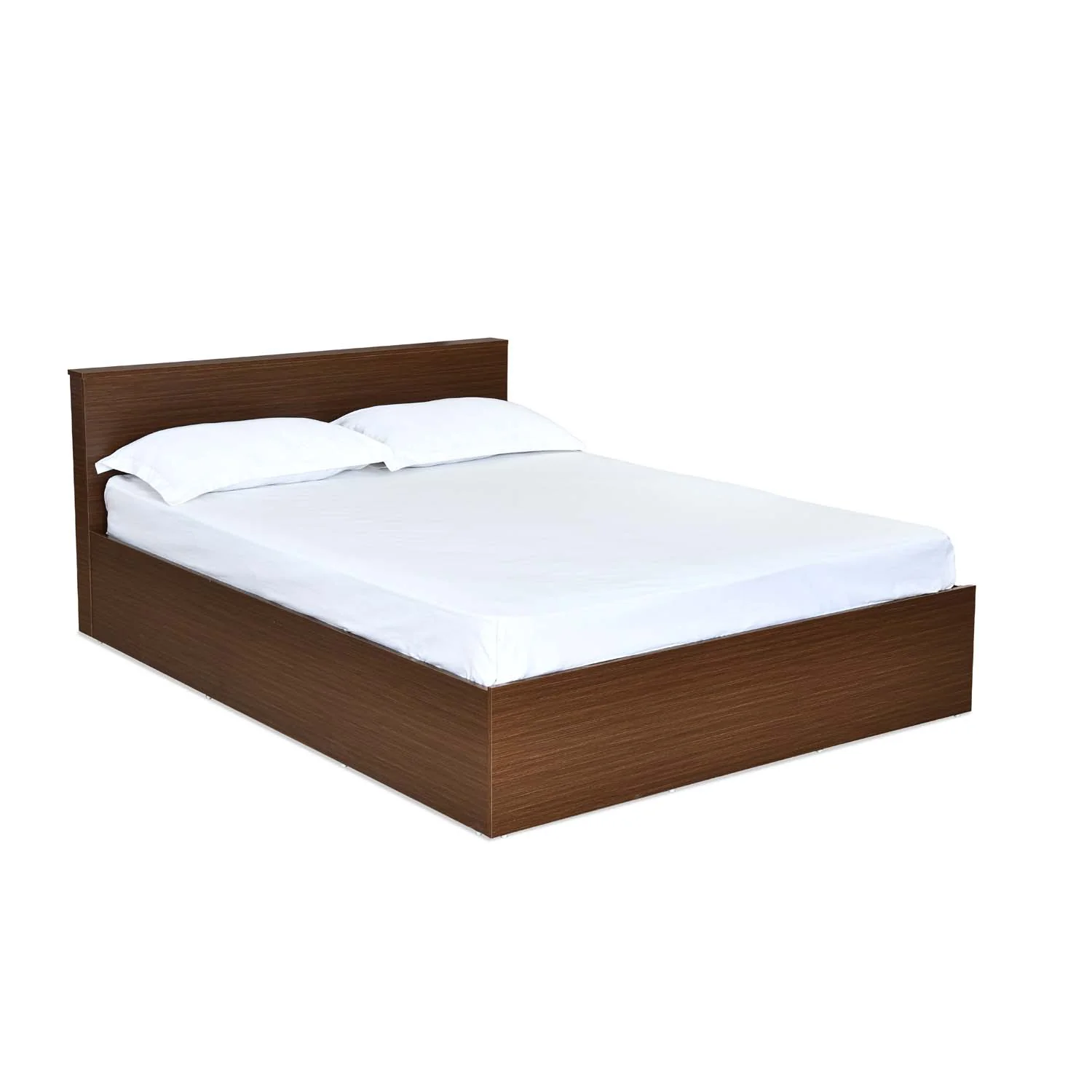 Nilkamal Arthur Plus Queen Bed With Storage (Legno Oak Dark) - Image 13