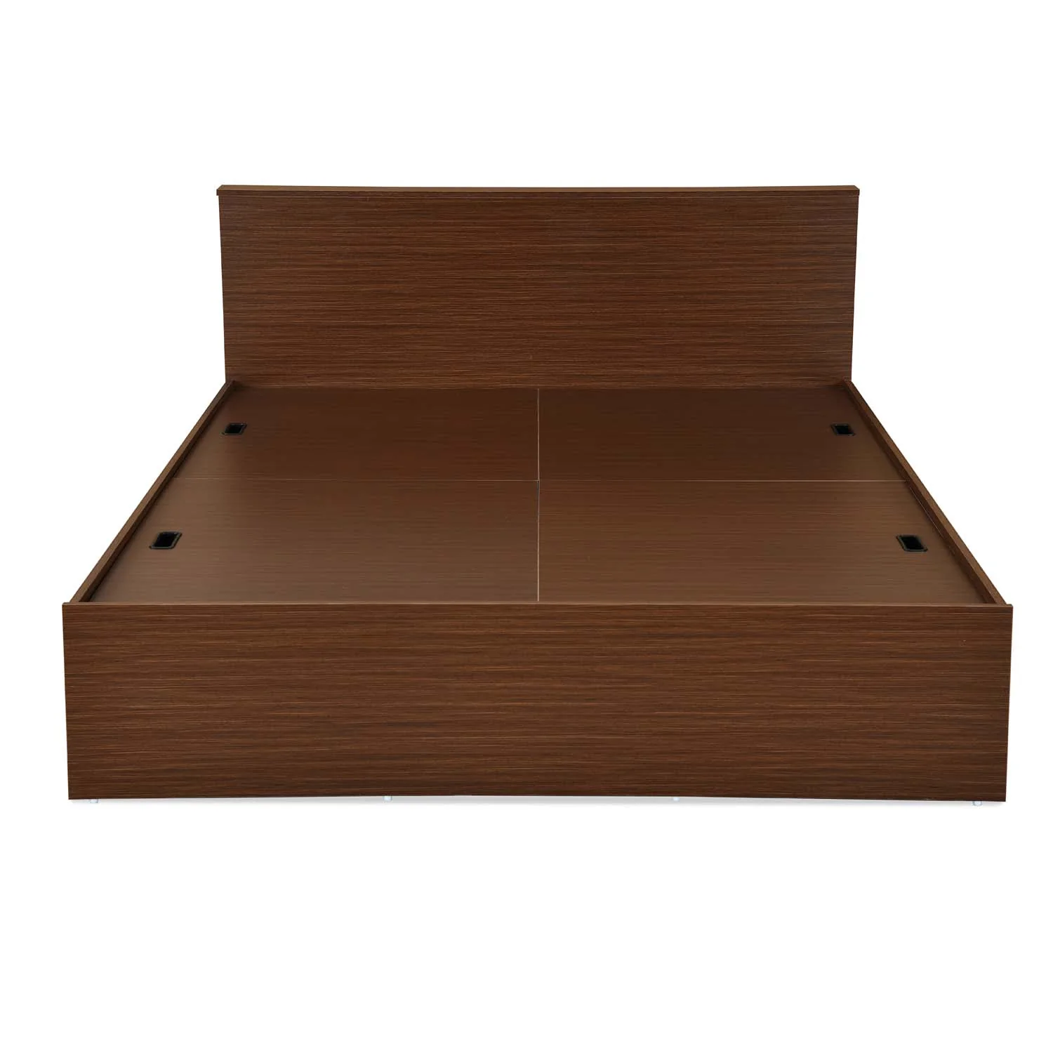 Nilkamal Arthur Plus Queen Bed With Storage (Legno Oak Dark) - Image 9