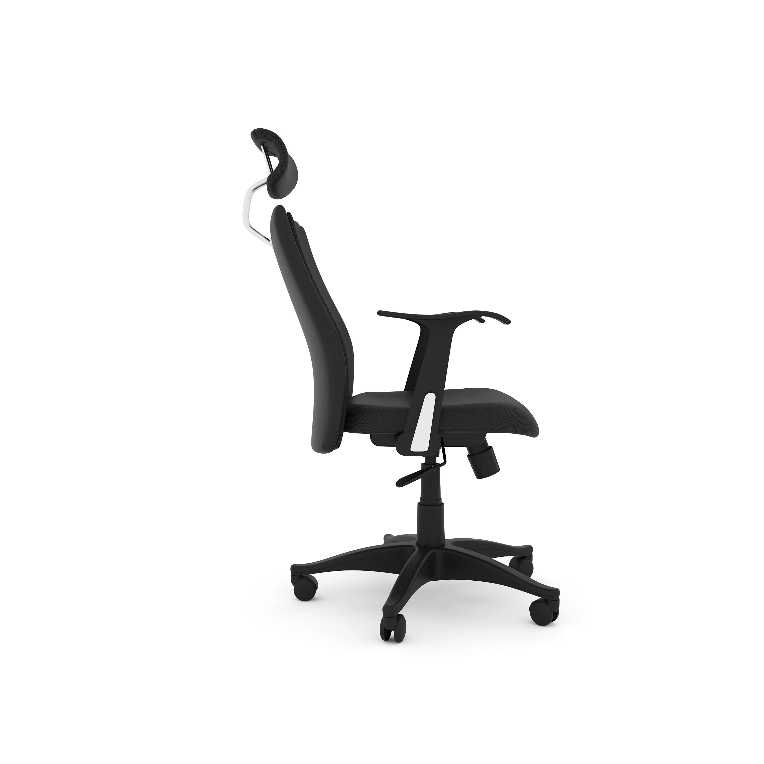 Nilkamal Blaze High back Chair (Black / Black) - Image 4