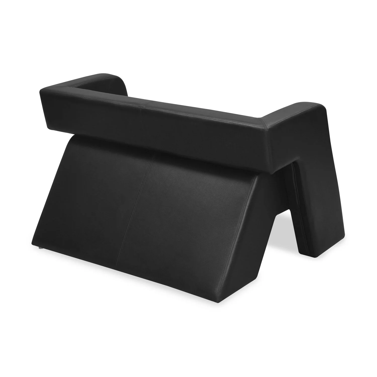 Nilkamal Bradd 2 Seater Sofa (Black) - Image 3