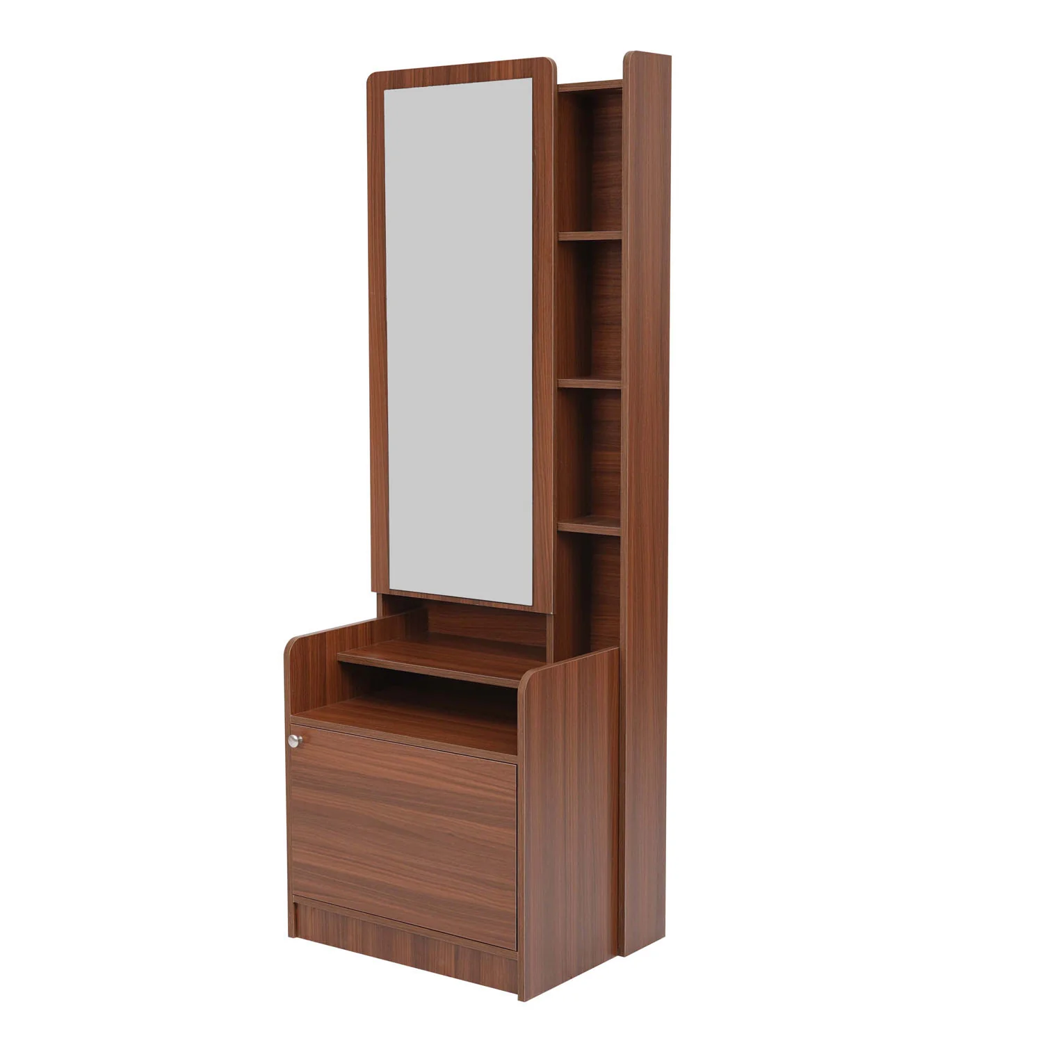 Nilkamal Calipso Dresser With Storage (Classic Plank Walnut) - Image 3