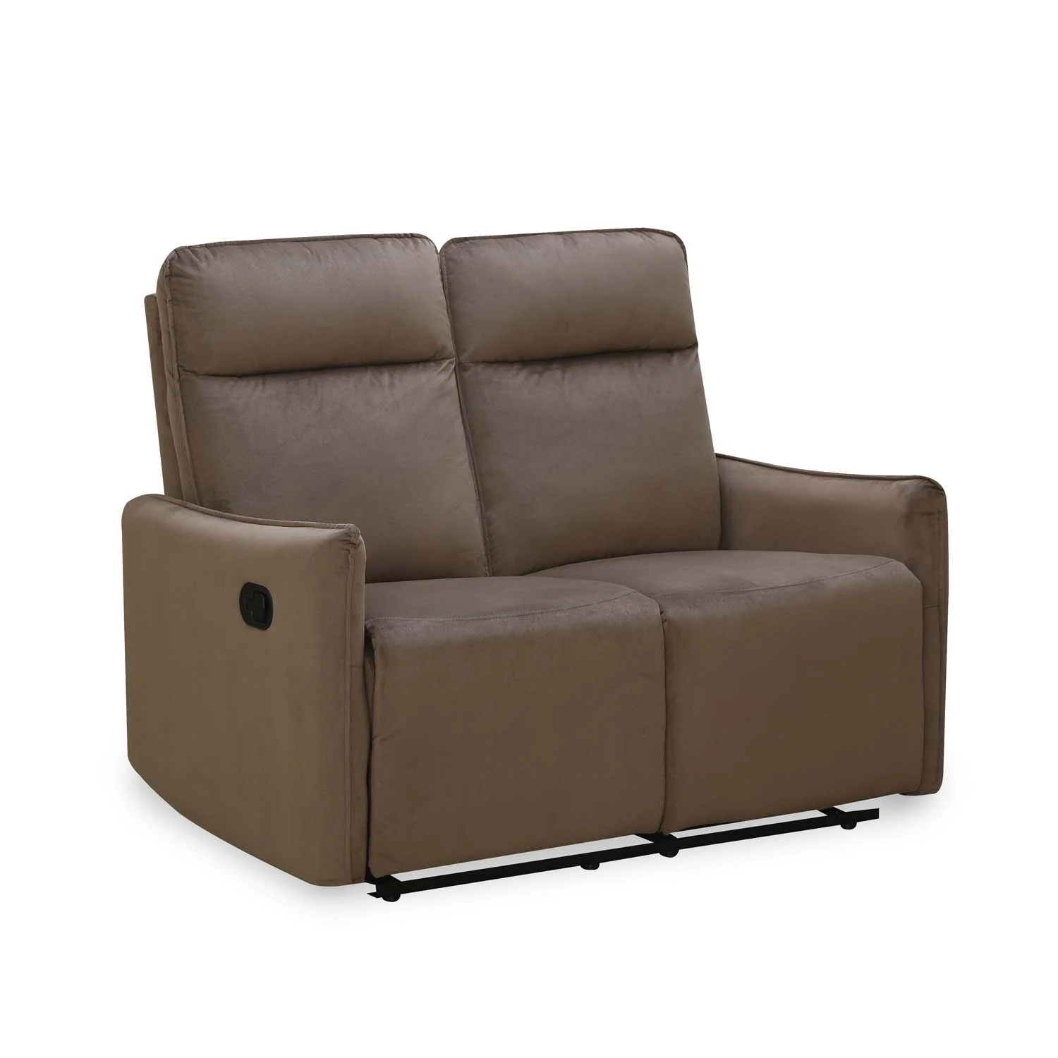 Nilkamal Carlton 2 Seater Manual Recliner (Light Brown) - Image 5