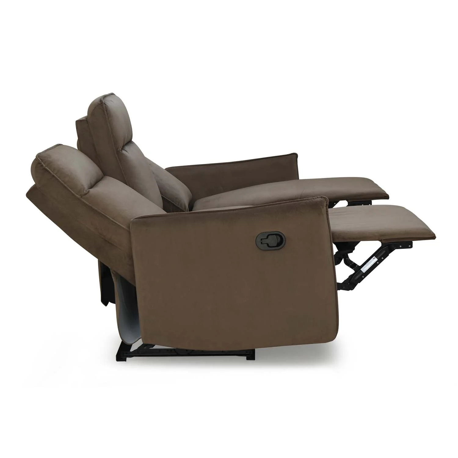 Nilkamal Carlton 3 Seater Manual Recliner (Light Brown) - Image 6