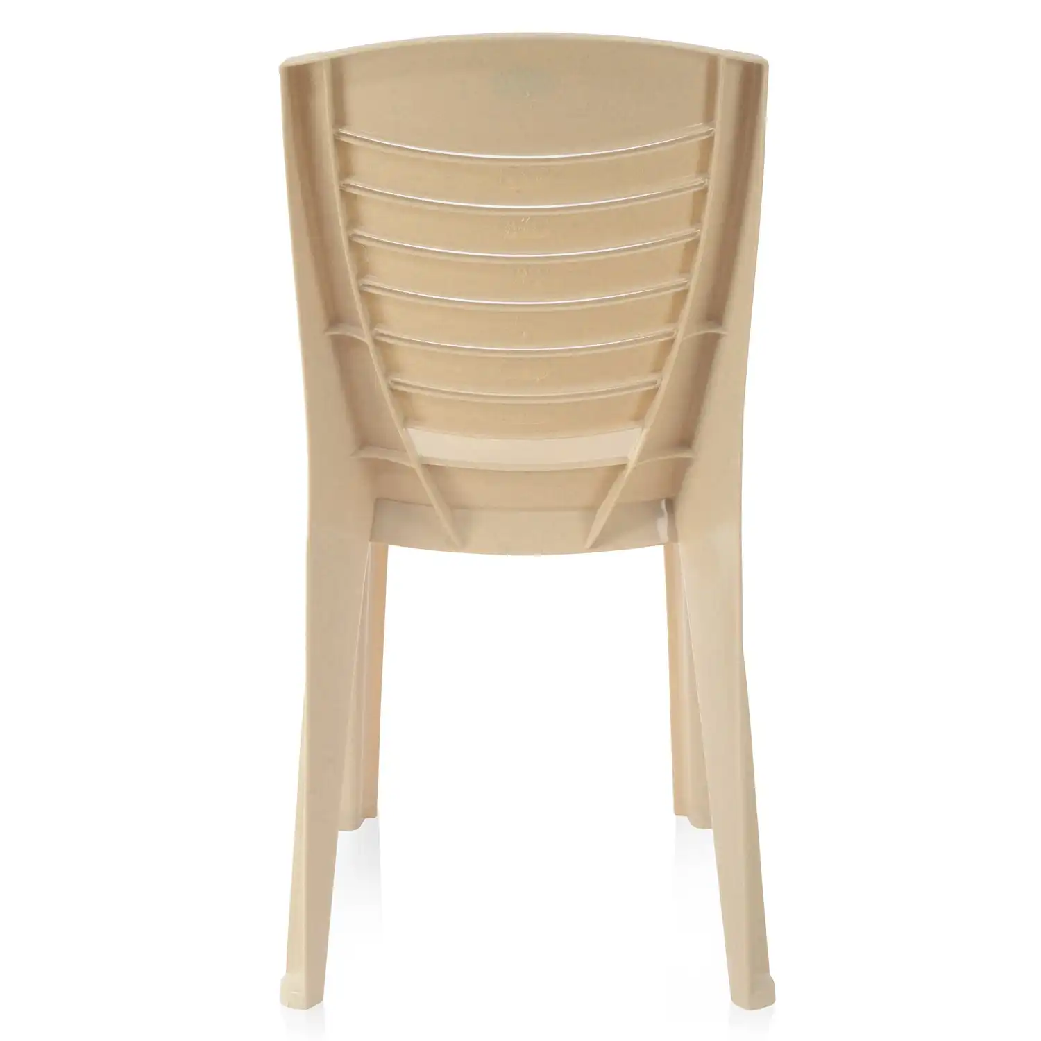 Nilkamal CHR4025 Plastic Armless Chair (Marble Beige) - Image 10
