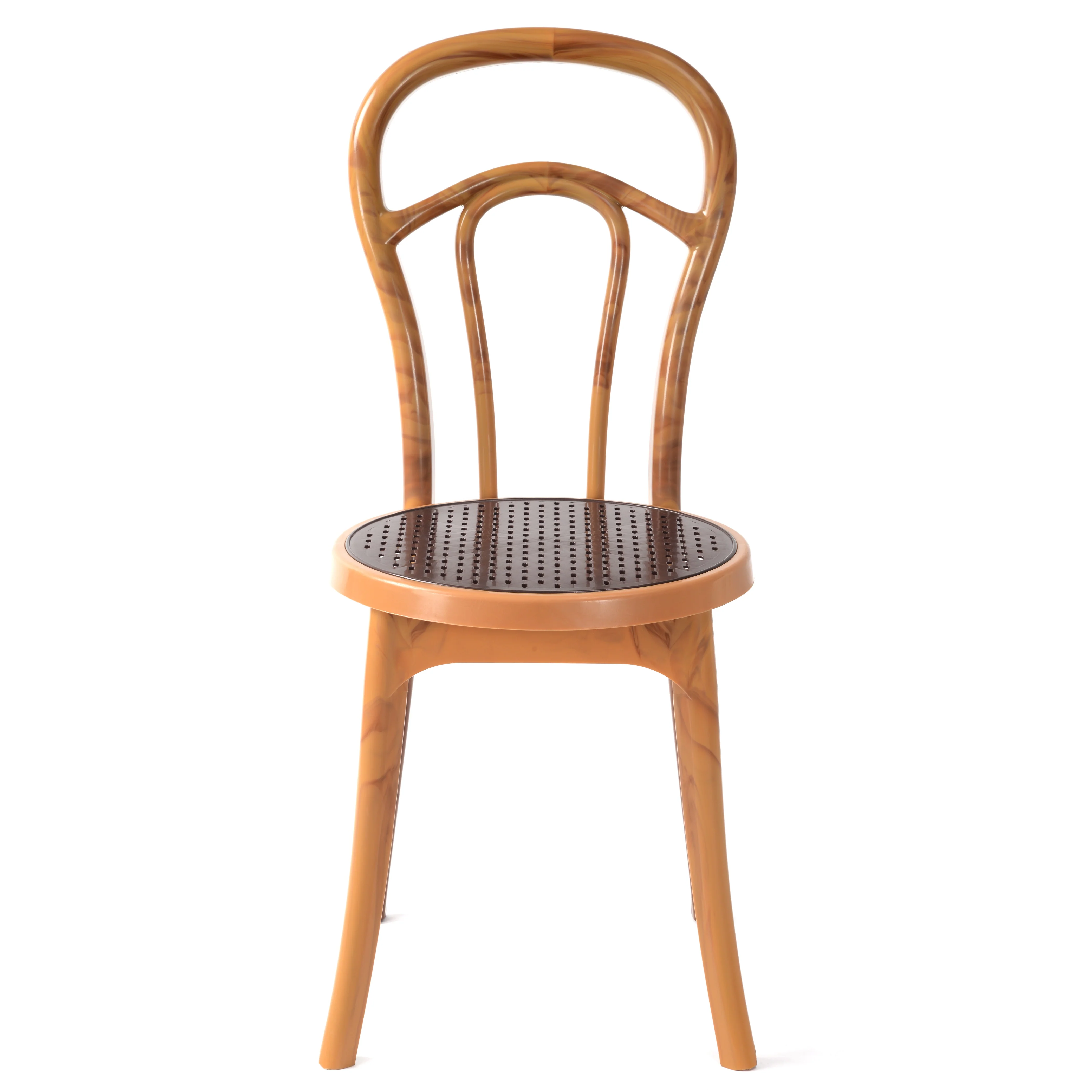 Nilkamal CHR4040 Plastic Armless Chair (Weather Brown) - Image 4
