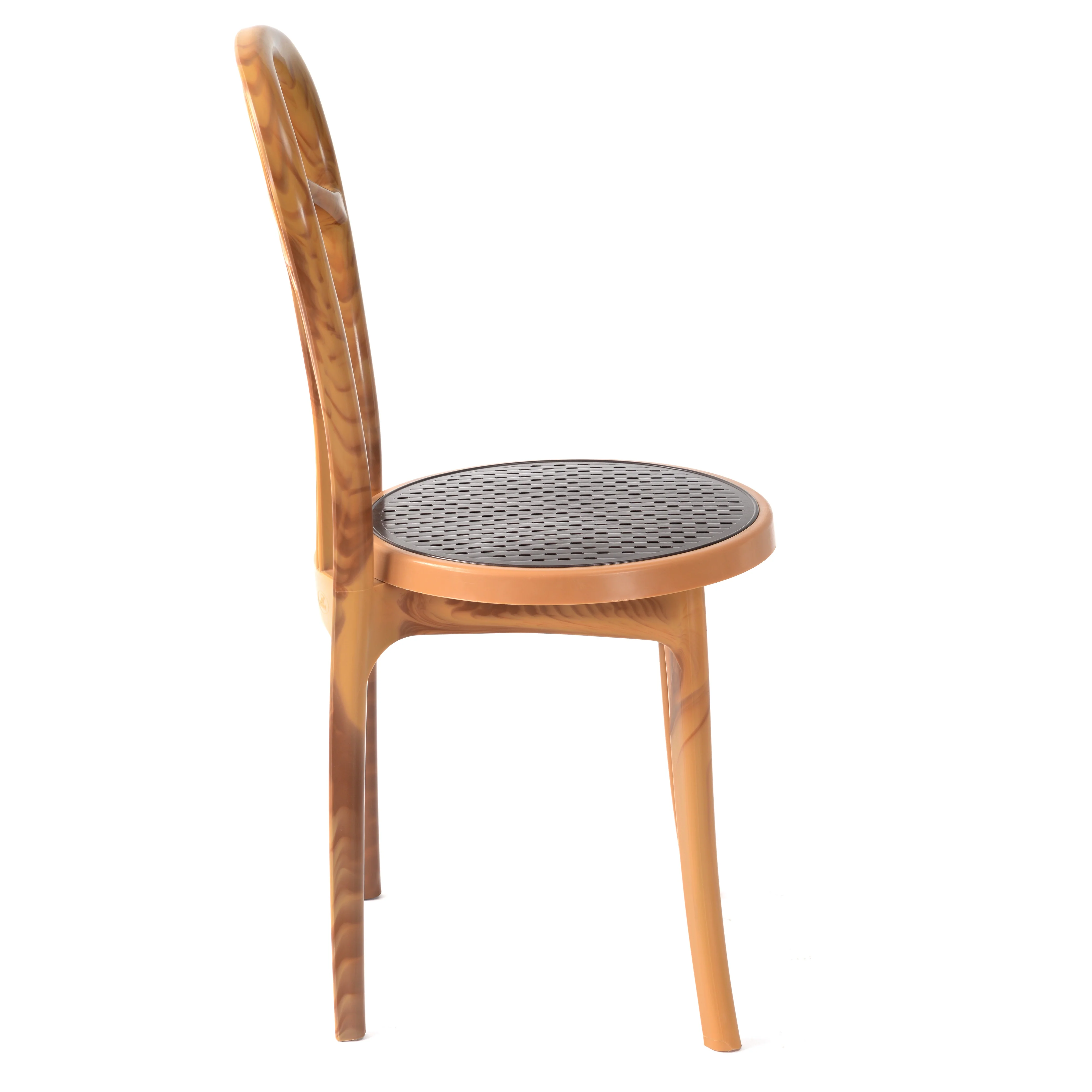 Nilkamal CHR4040 Plastic Armless Chair (Weather Brown) - Image 7