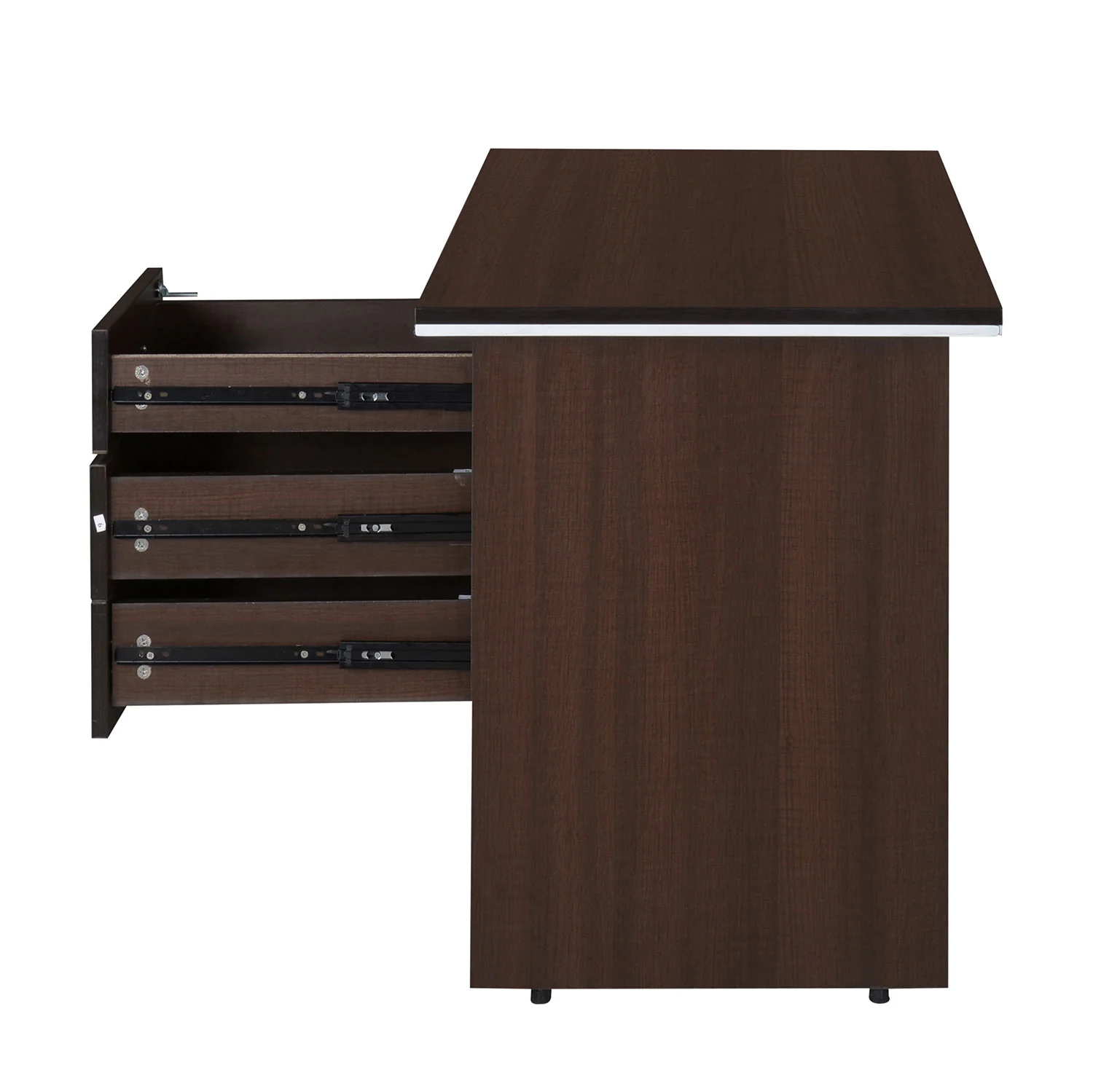 Nilkamal Endura Office Table (Brown) - Image 3