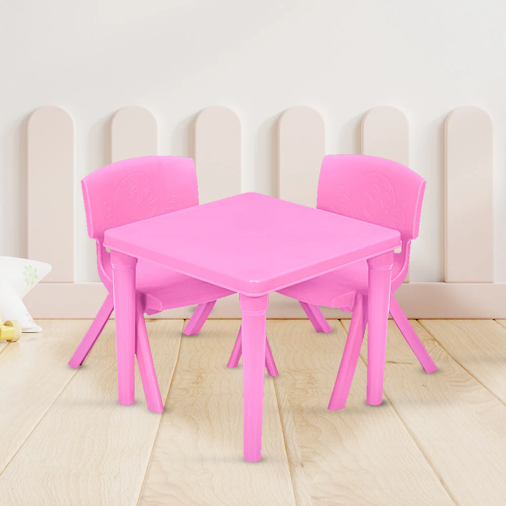 Nilkamal Genius Ludo Table + 2 Chairs Kid's Study Set - Image 15