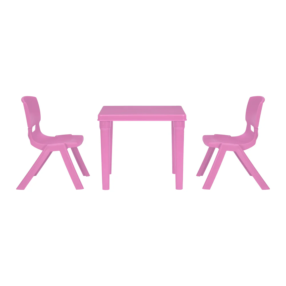 Nilkamal Genius Ludo Table + 2 Chairs Kid's Study Set - Image 17