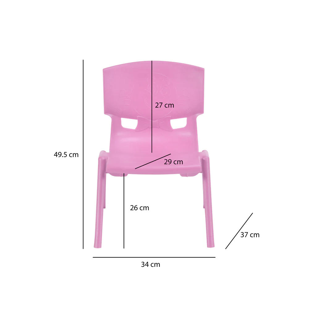 Nilkamal Genius Ludo Table + 2 Chairs Kid's Study Set - Image 25