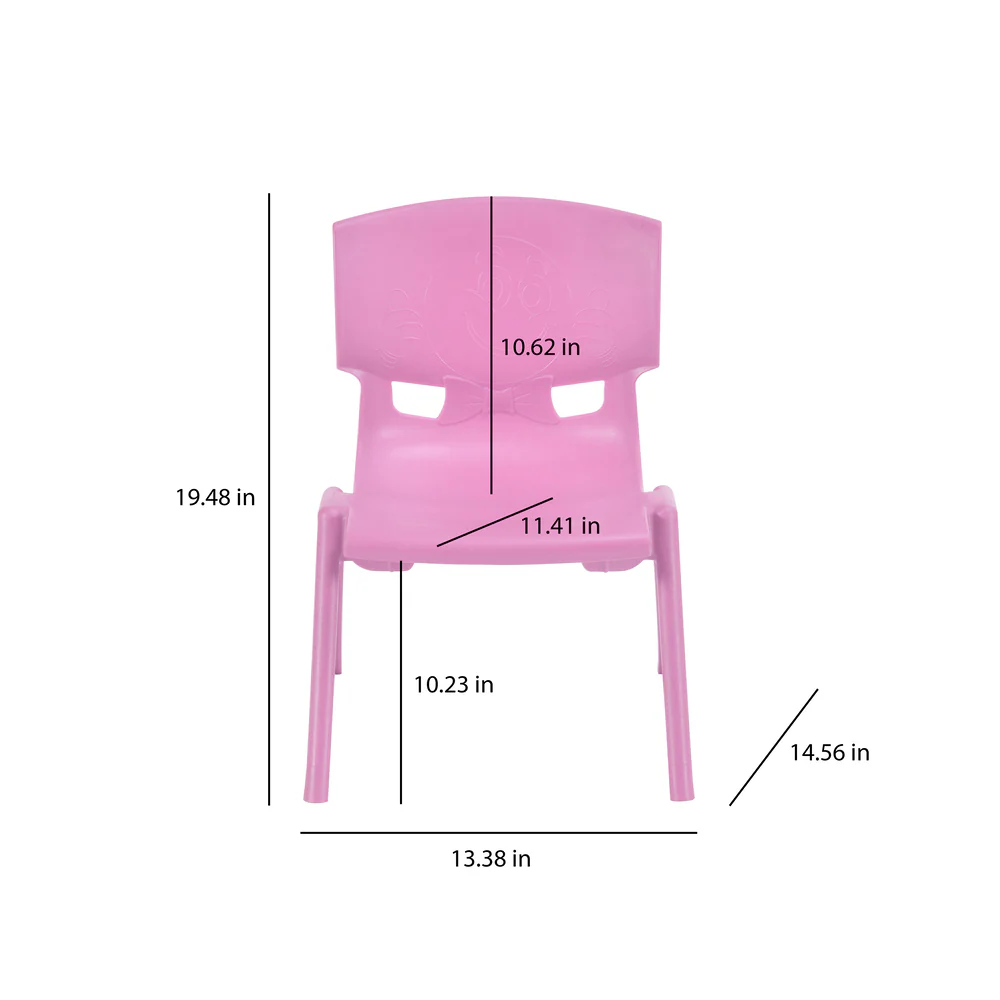 Nilkamal Genius Ludo Table + 2 Chairs Kid's Study Set - Image 26