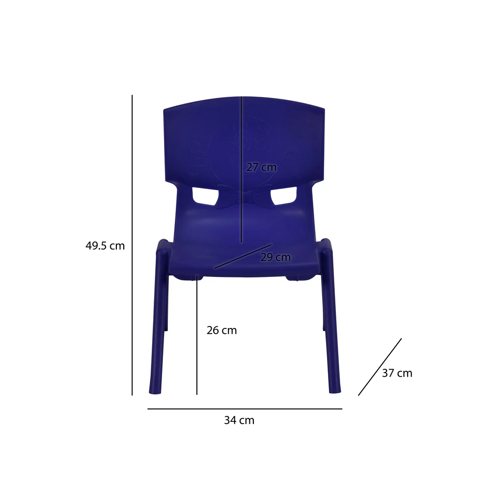 Nilkamal Genius Ludo Table + 2 Chairs Kid's Study Set - Image 65