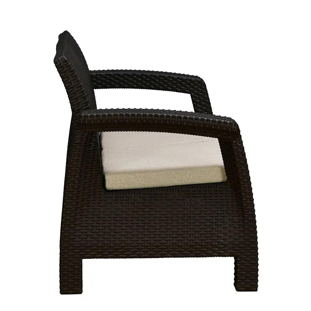 Nilkamal Goa Two Seater Plastic Sofa Set with Cushion - Image 7