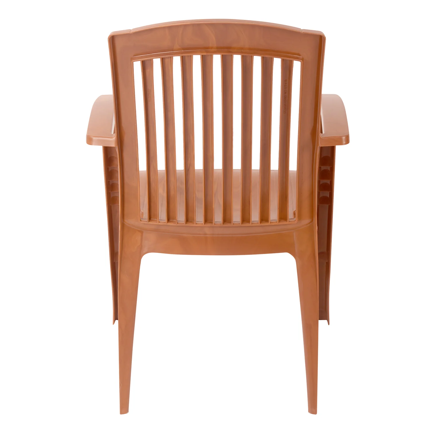 Nilkamal Heritage Plastic Arm Chair (Mango Wood) - Image 7