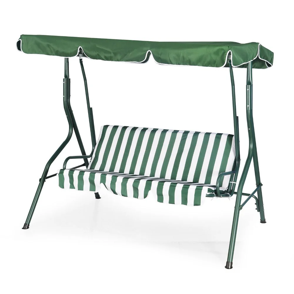 Nilkamal Leisure 3 Seater Garden Swing (Green) - Image 3