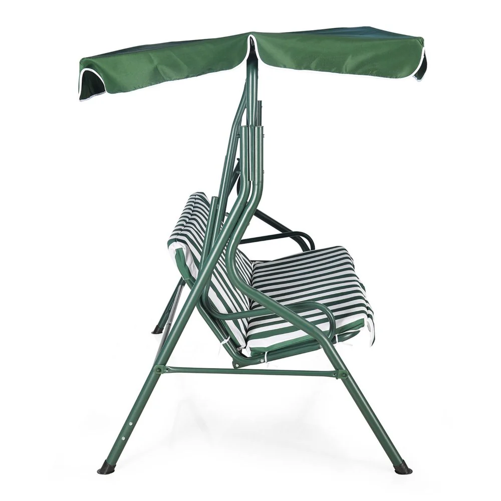 Nilkamal Leisure 3 Seater Garden Swing (Green) - Image 4
