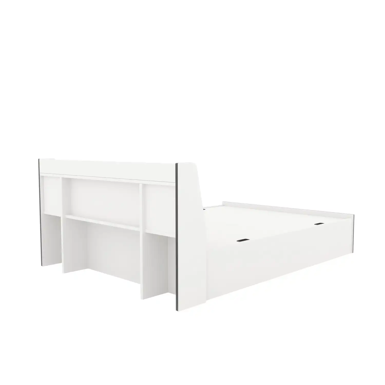 Nilkamal Marbito King Bed With Headboard & Box Storage (White) - Image 9