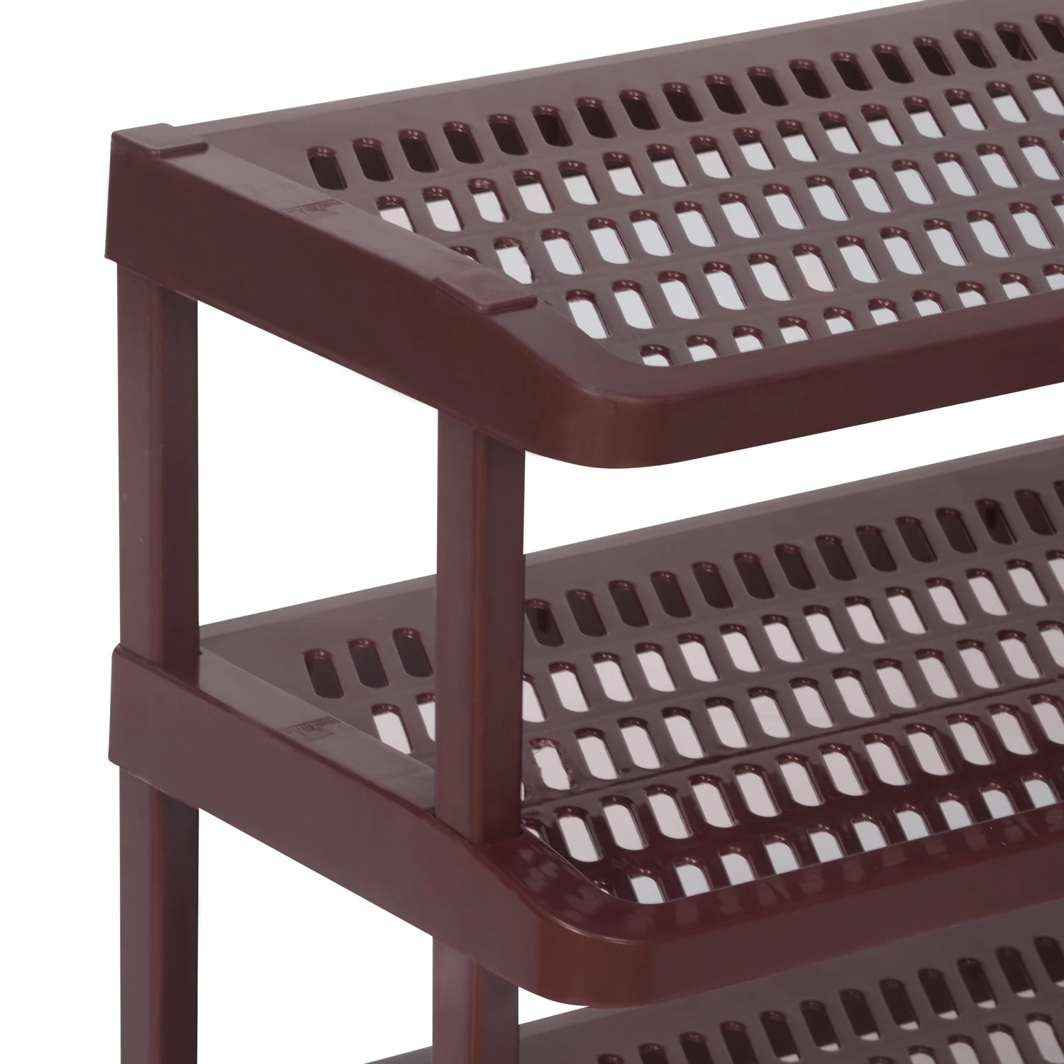 Nilkamal Multipurpose Rack 04 (Maroon) - Image 5