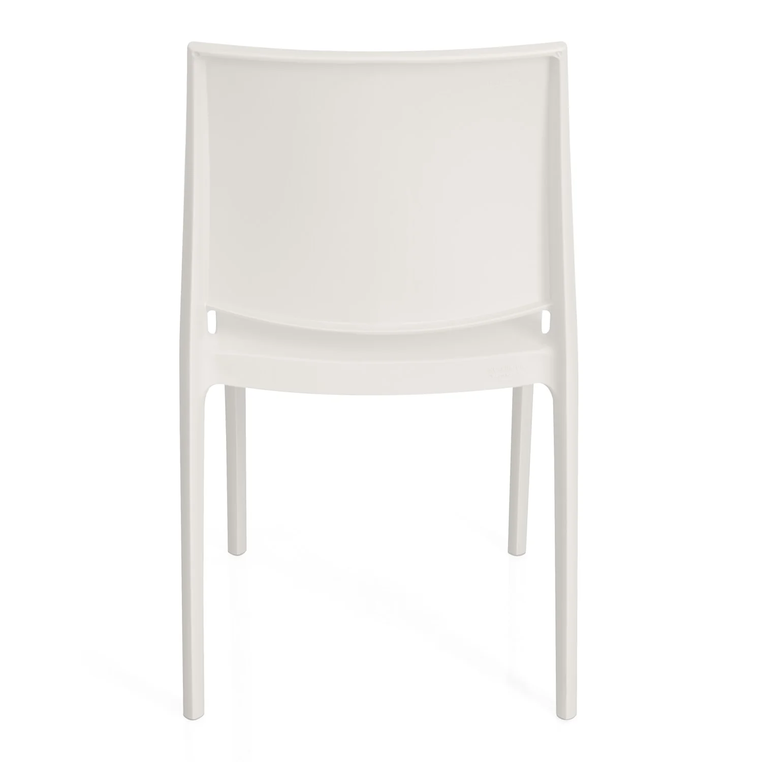 Nilkamal Novella 08 Plastic Armless Chair (Milky White) - Image 10