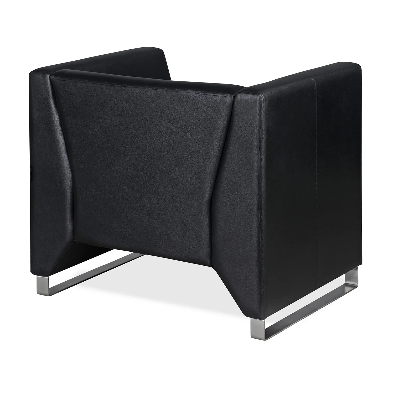 Nilkamal Reed 1 Seater Sofa (Black) - Image 6