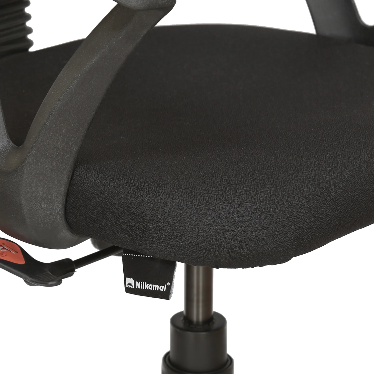 Nilkamal Remus Mid Back Fabric Chair (Black) - Image 8