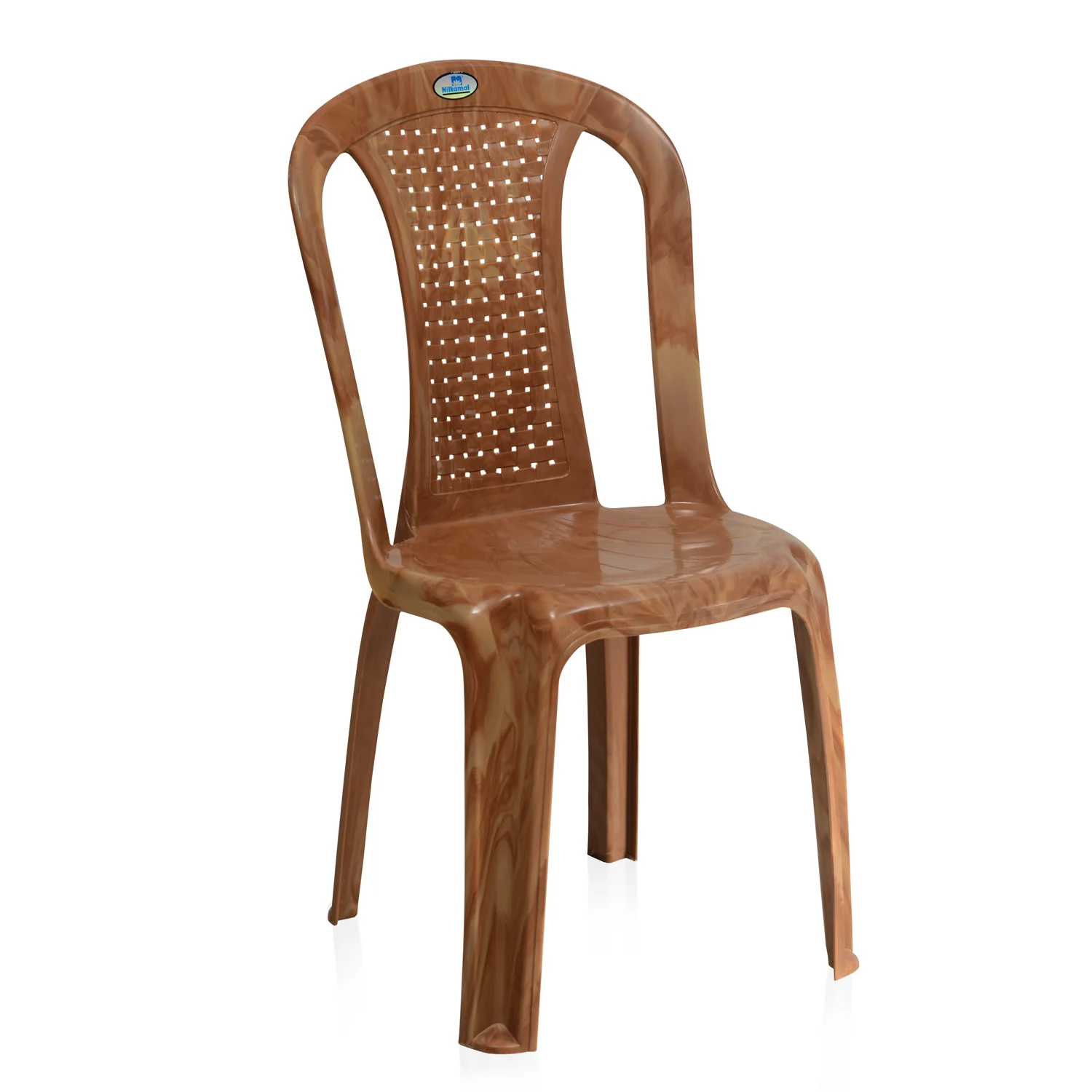 Nilkamal Shahenshah Plastic Rectangular 4 Seater Dining Table Set - Image 10