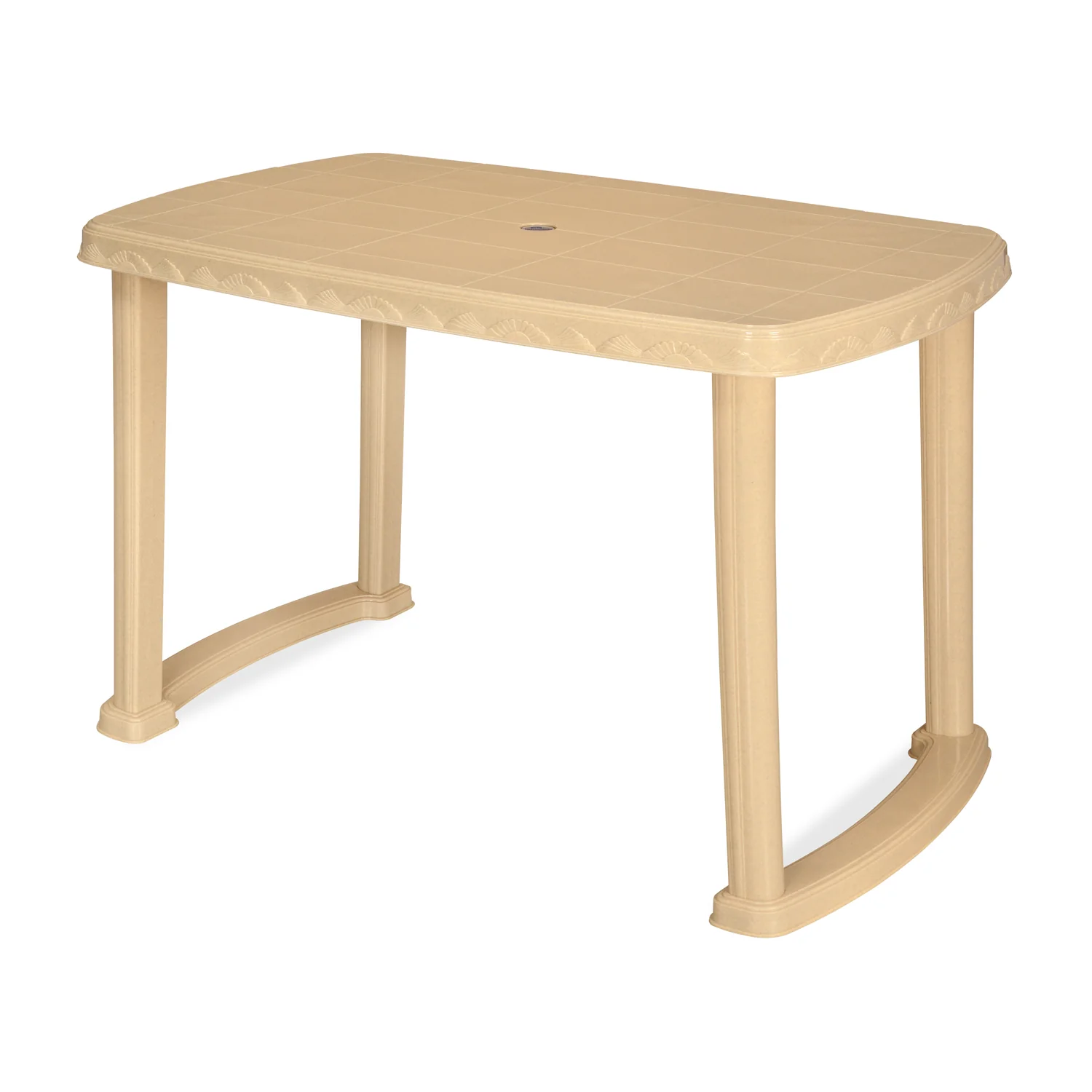 Nilkamal Shahenshah Dining Table (Marble Beige) - Image 6