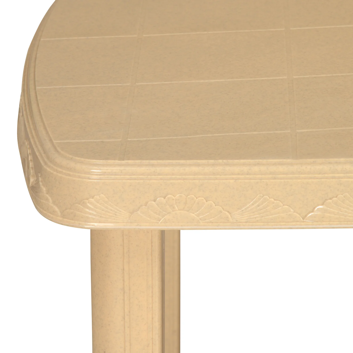 Nilkamal Shahenshah Dining Table (Marble Beige) - Image 7