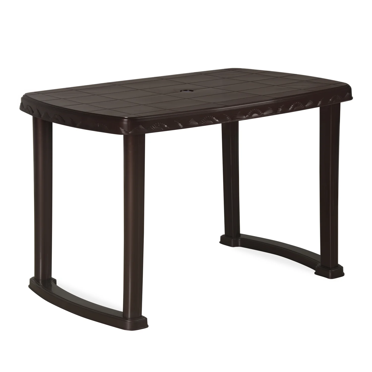 Nilkamal Shahenshah Dining Table (Weather Brown) - Image 4
