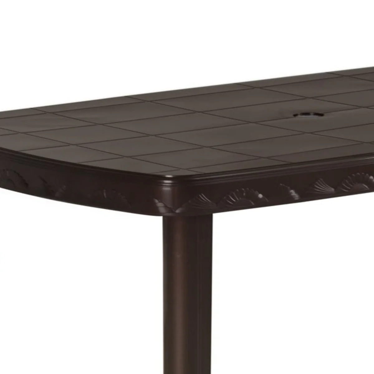 Nilkamal Shahenshah Dining Table (Weather Brown) - Image 6