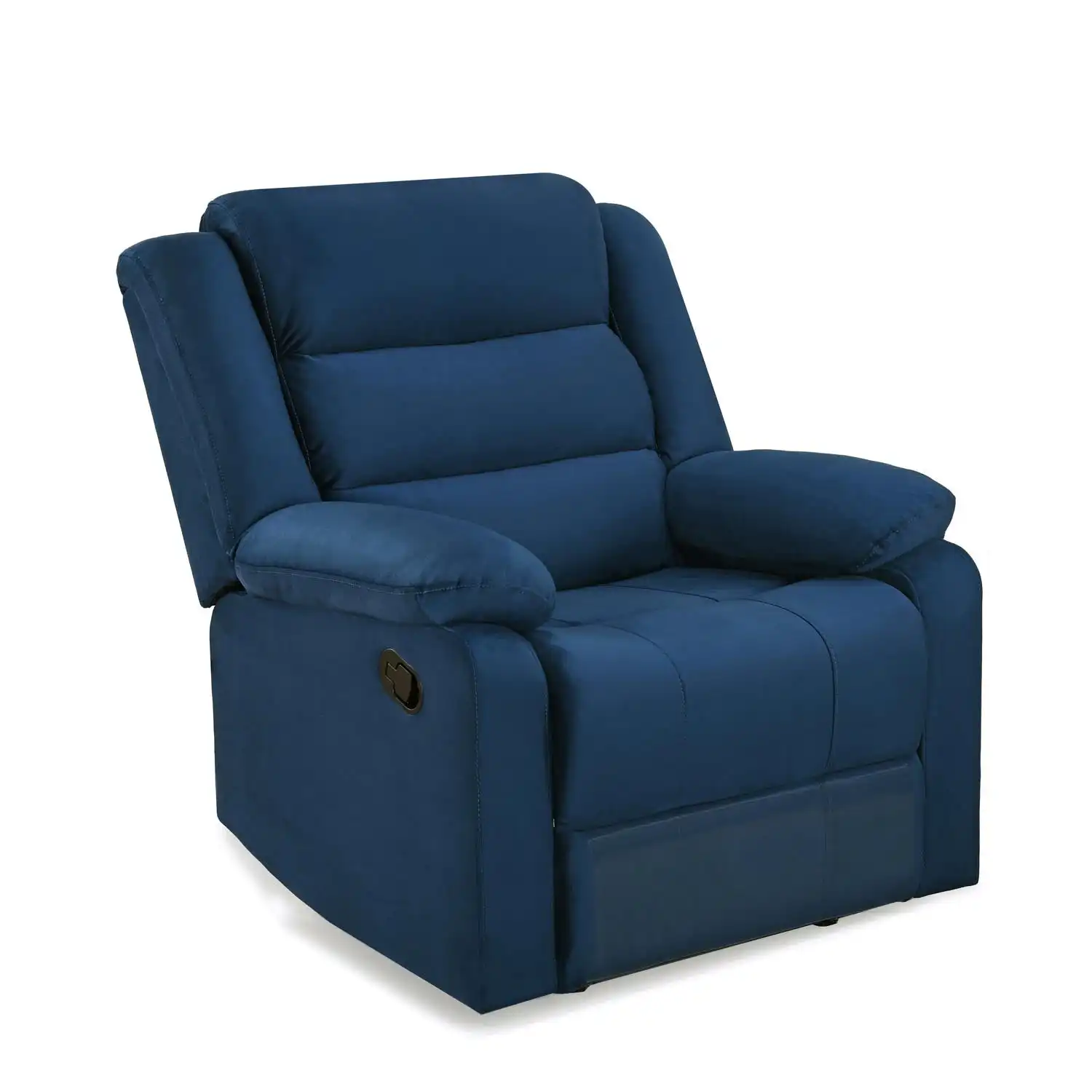 Nilkamal Sierra 1 Seater Manual Recliner Sofa (Blue) - Image 9