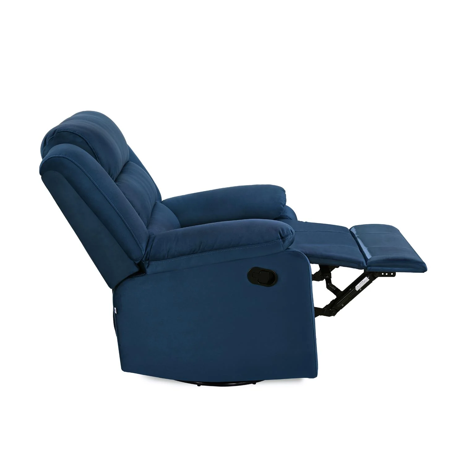 Nilkamal Sierra 1 Seater Rocker & Swivel Recliner Sofa (Blue) - Image 13