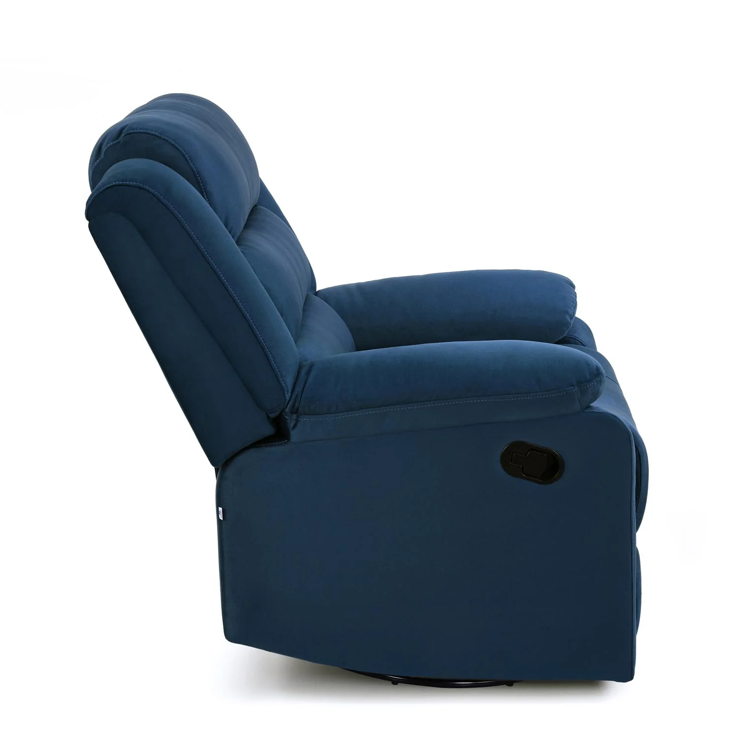 Nilkamal Sierra 1 Seater Rocker & Swivel Recliner Sofa (Blue) - Image 15
