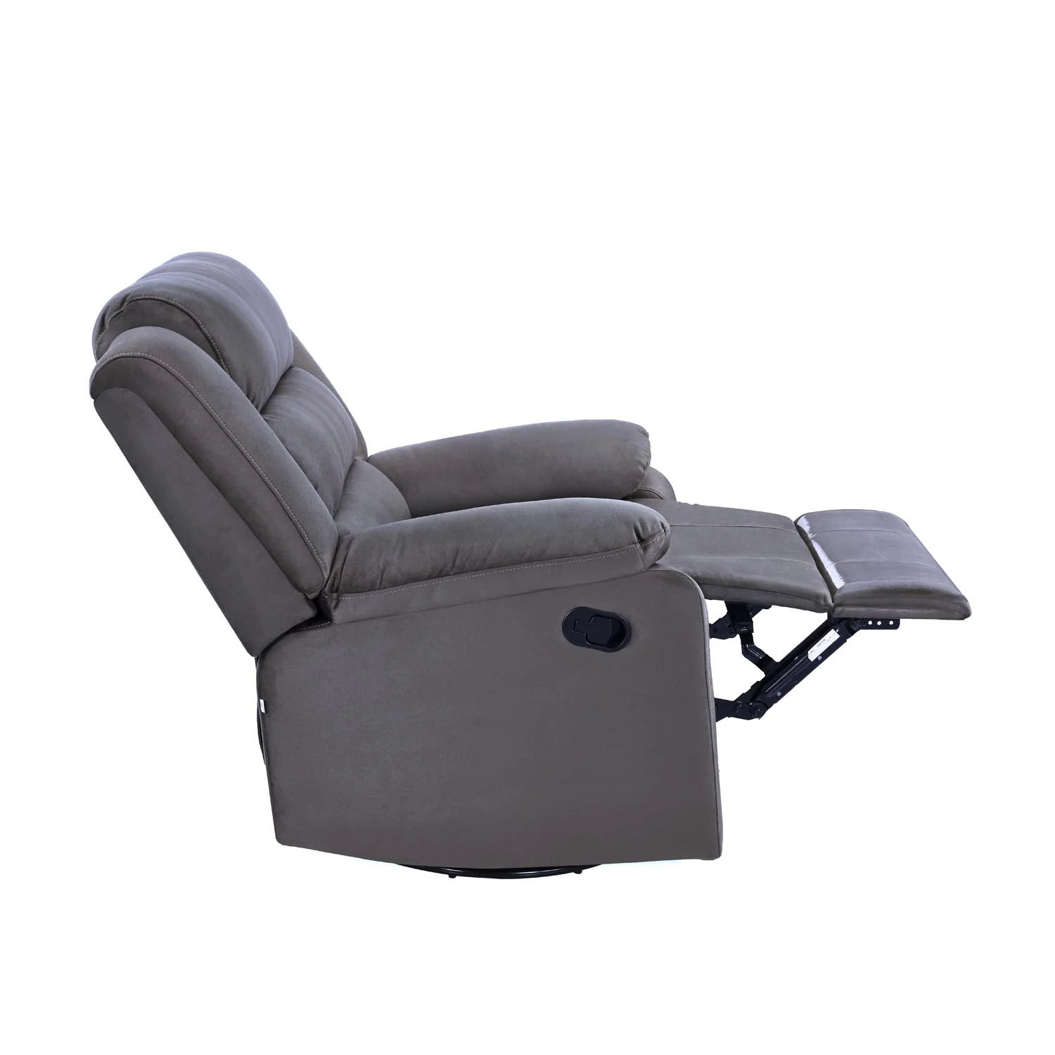 Nilkamal Sierra 1 Seater Rocker & Swivel Recliner Sofa (Brown) - Image 12