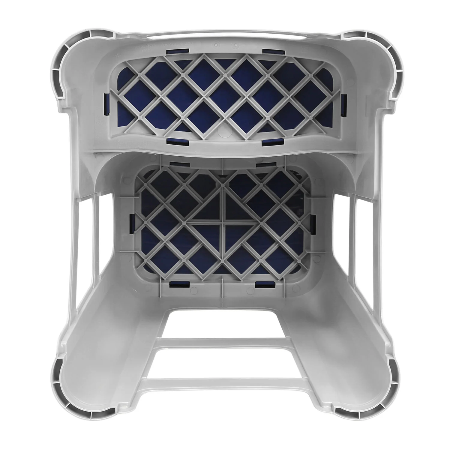 Nilkamal Step Stool 31 (Silk Grey /  Cobalt Blue) - Image 9