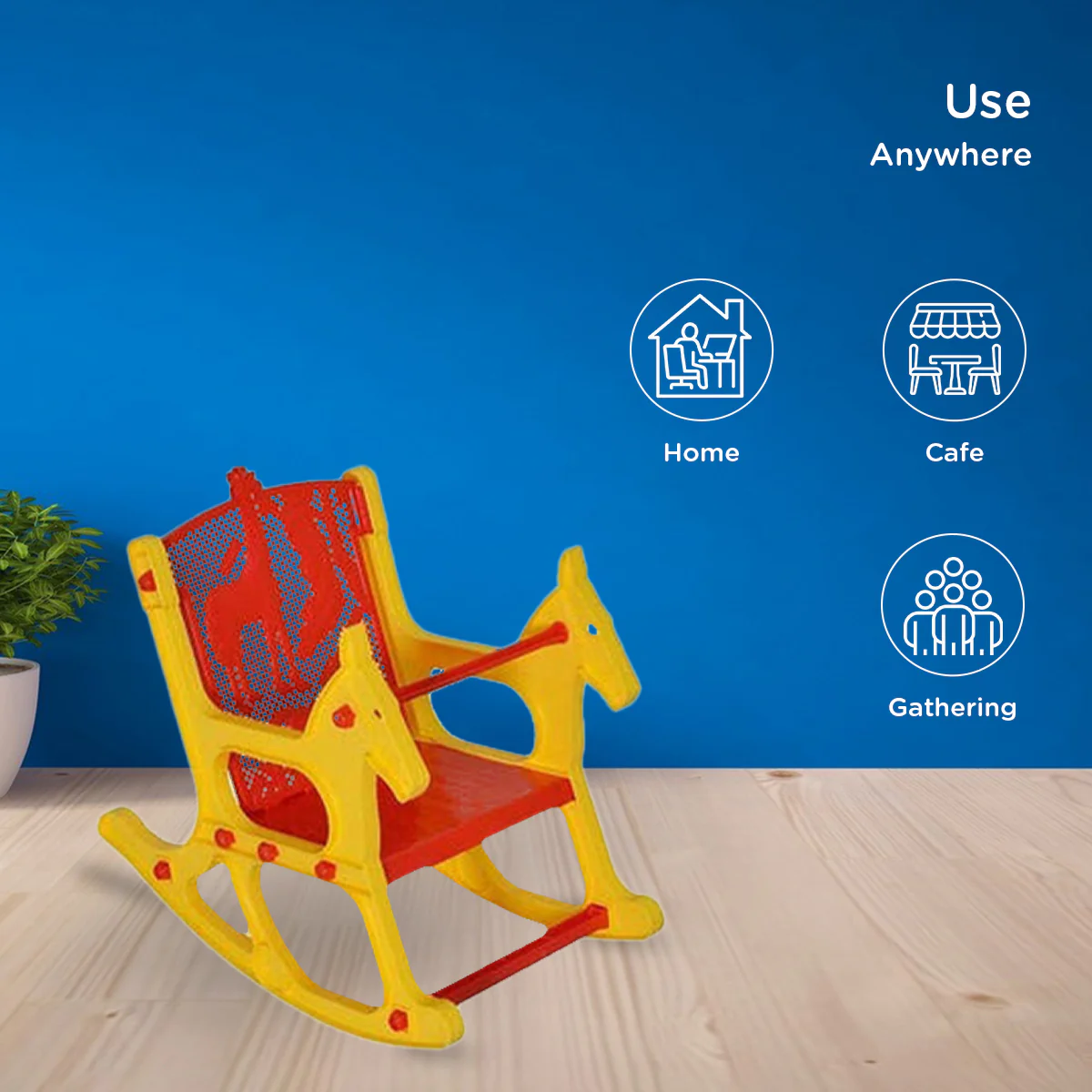 Nilkamal Toy Jungle Plastic Baby Arm Chair - Image 4