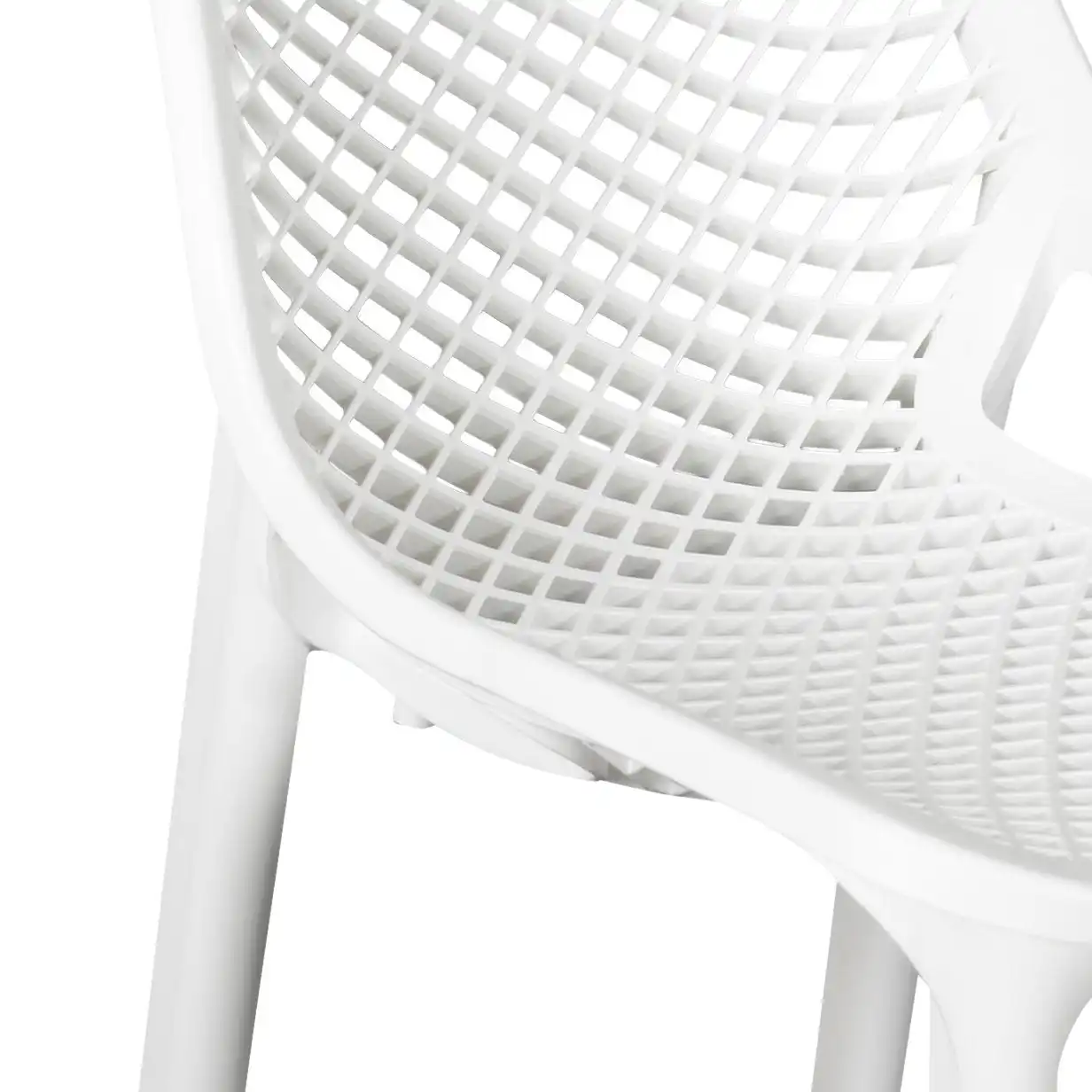 Nilkamal Vento Chair (Milky White) - Image 7