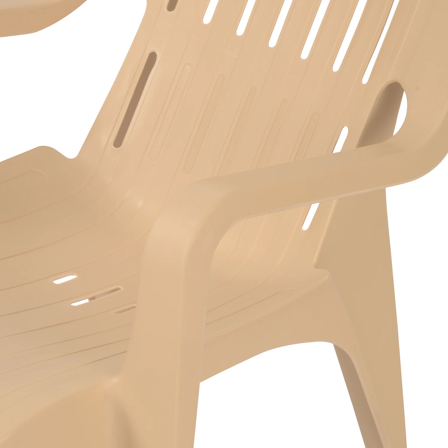 Nilkamal Weekender Plastic Arm Chair (Biscuit) - Image 11