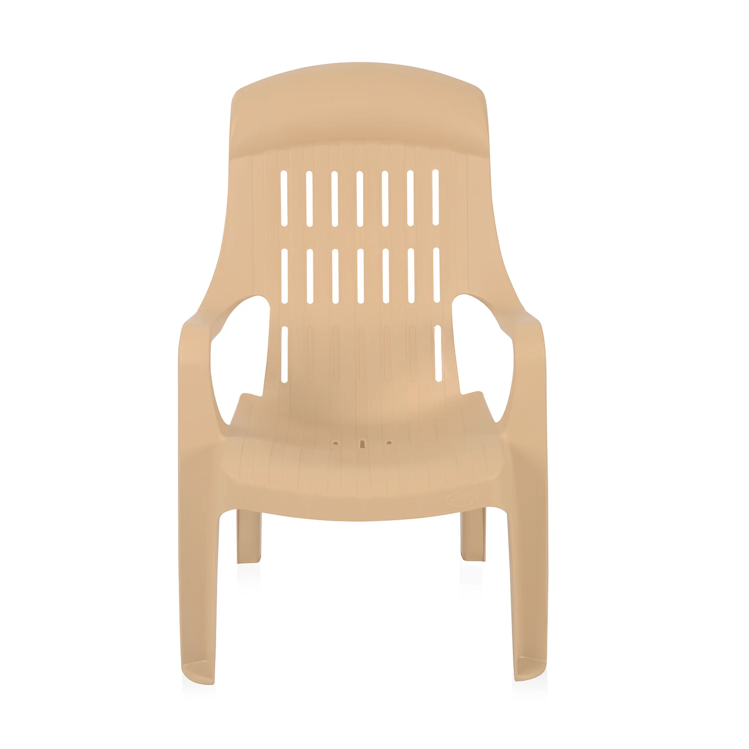 Nilkamal Weekender Plastic Arm Chair (Biscuit) - Image 6