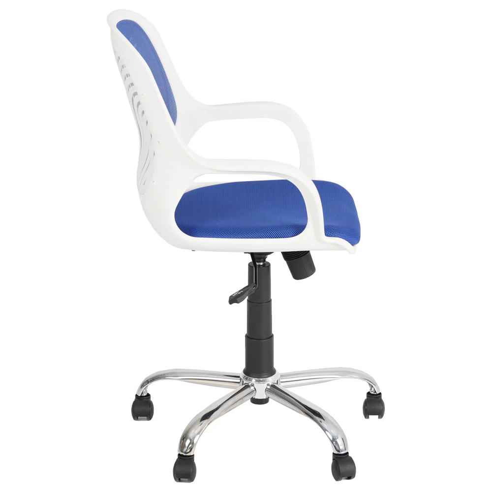 Nilkamal Yaris Mid Back Chrome Base Chair - Image 14