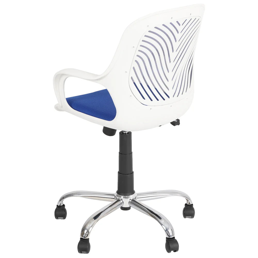 Nilkamal Yaris Mid Back Chrome Base Chair - Image 16