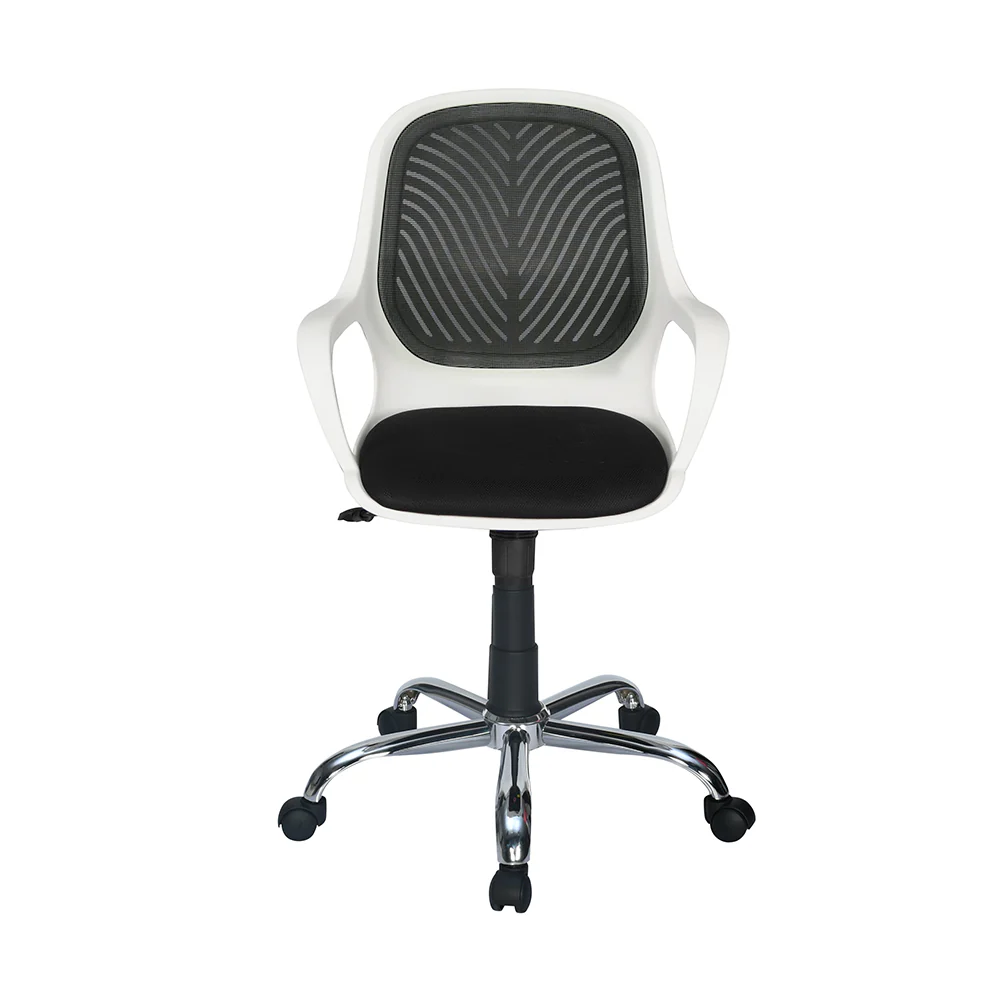 Nilkamal Yaris Mid Back Chrome Base Chair - Image 3
