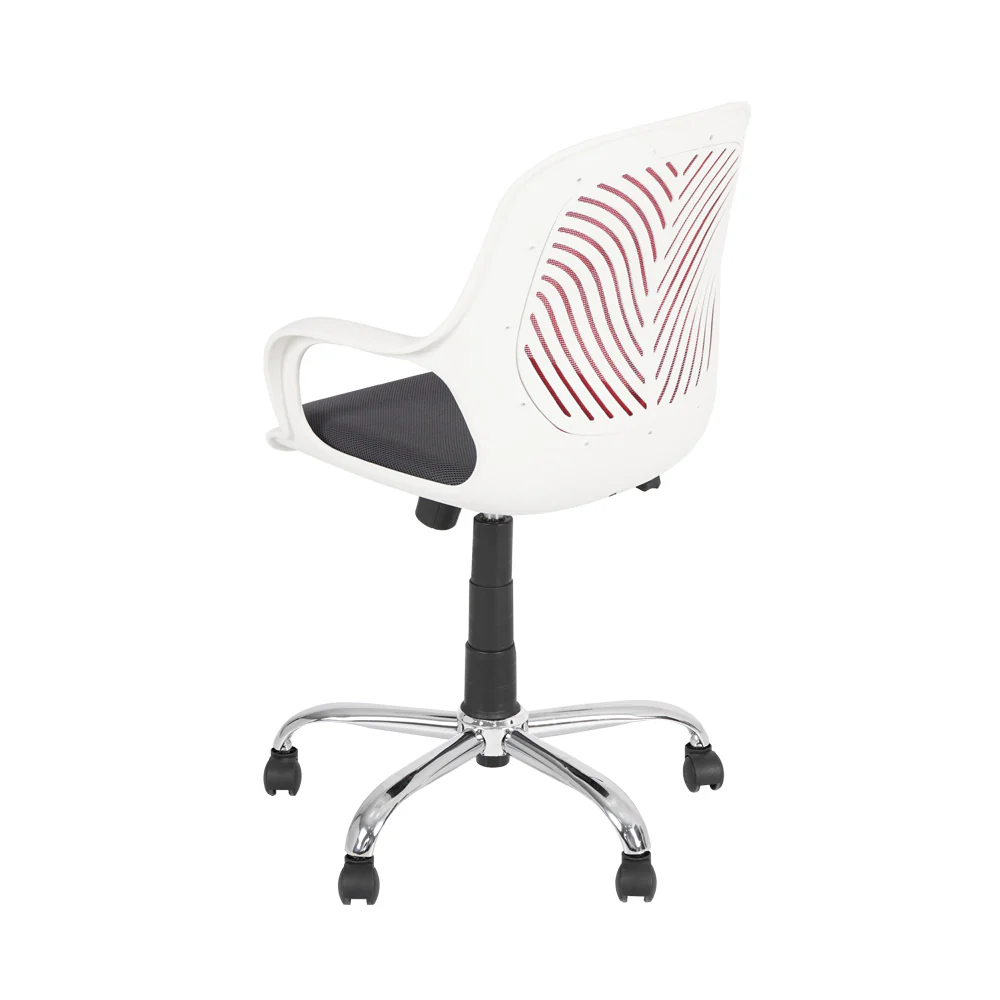 Nilkamal Yaris Mid Back Chrome Base Chair - Image 54