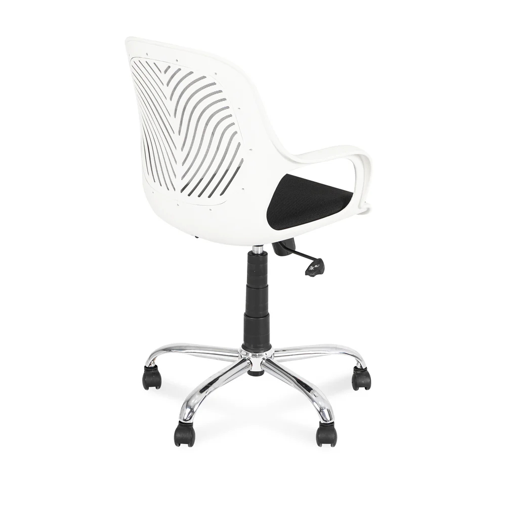Nilkamal Yaris Mid Back Chrome Base Chair - Image 55