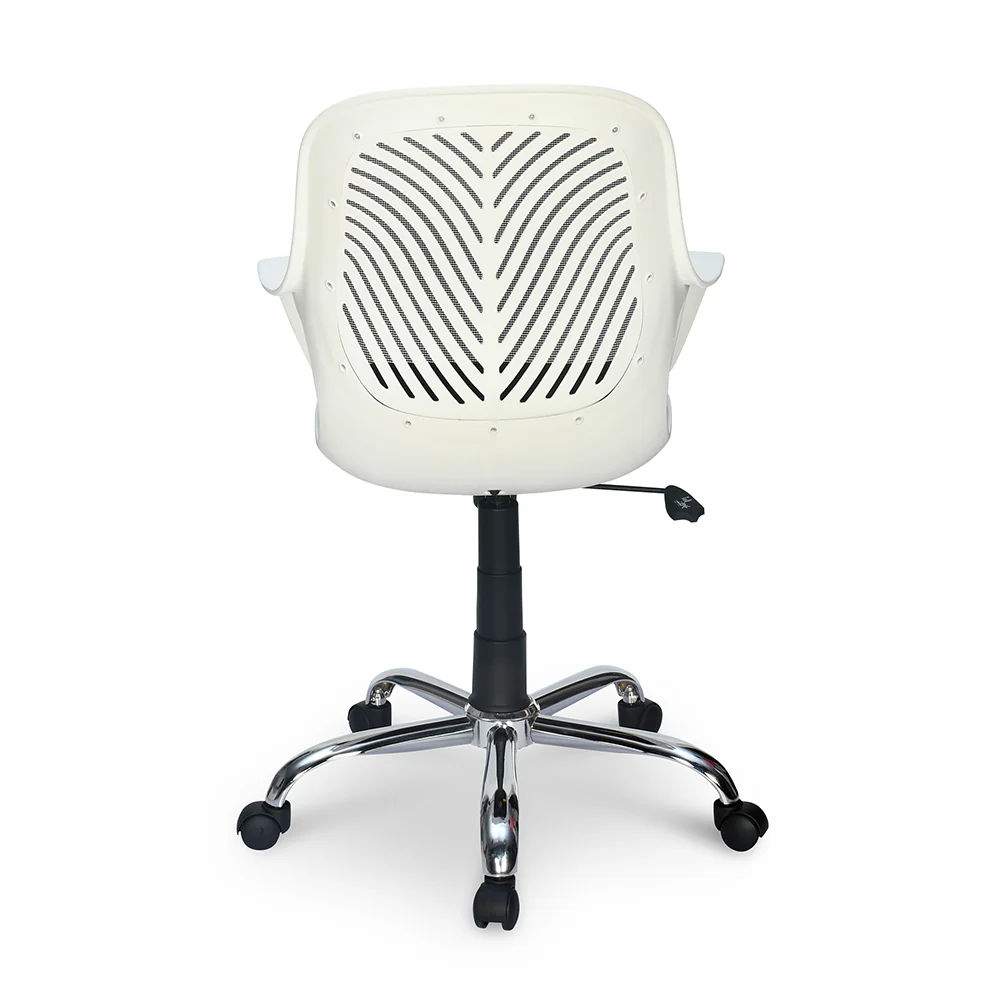 Nilkamal Yaris Mid Back Chrome Base Chair - Image 6