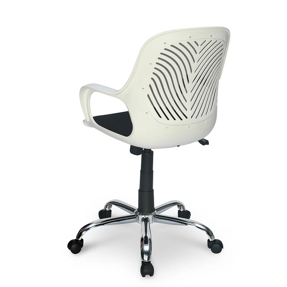 Nilkamal Yaris Mid Back Chrome Base Chair - Image 7